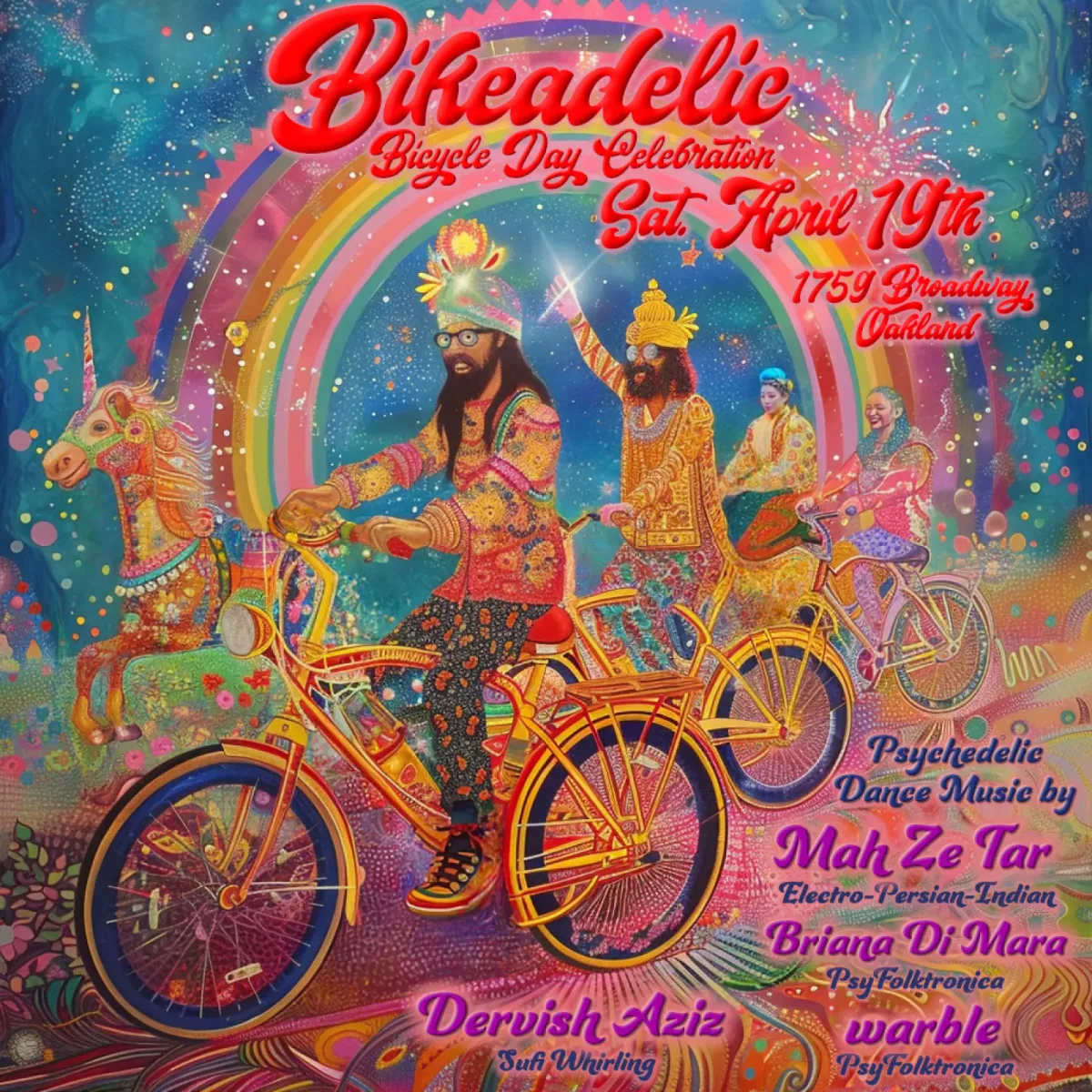 Flyer for Bikeadelic